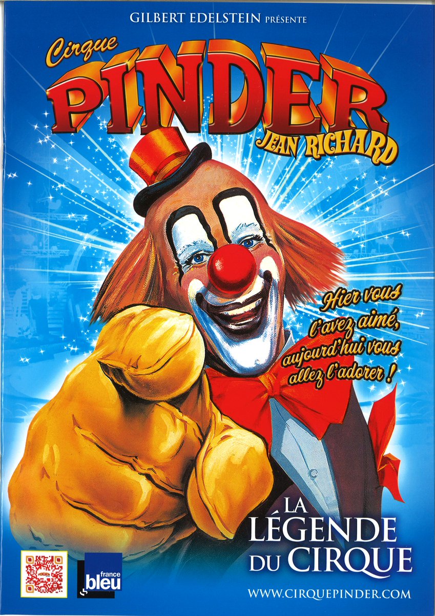 Notre nouveau Programme papier 2017 est arrivé ! #CirquePinder #lamagieducirque #clown #acrobates #voltigeur #jongleur #animaux #spectacle