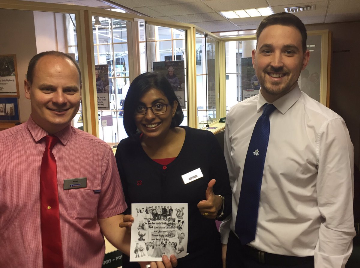 Lesh, Adi &amp; Chris very pleased to be invited to the South West Annual Awards 🎉 Congratulations 🎉 @NBSsouthwest <a href="/adithompson01/">Adrian Thompson</a>