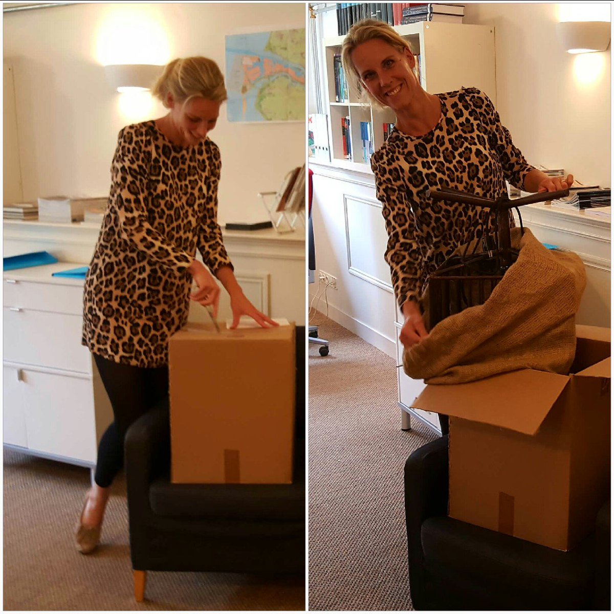 stichting_yope's tweet photo. Wyke de Vos unwrapping #FreedomLamp #016! Designed by @AtelierLieshout + made by young ex-offenders in Malawi. https://t.co/DGGBYPUkev