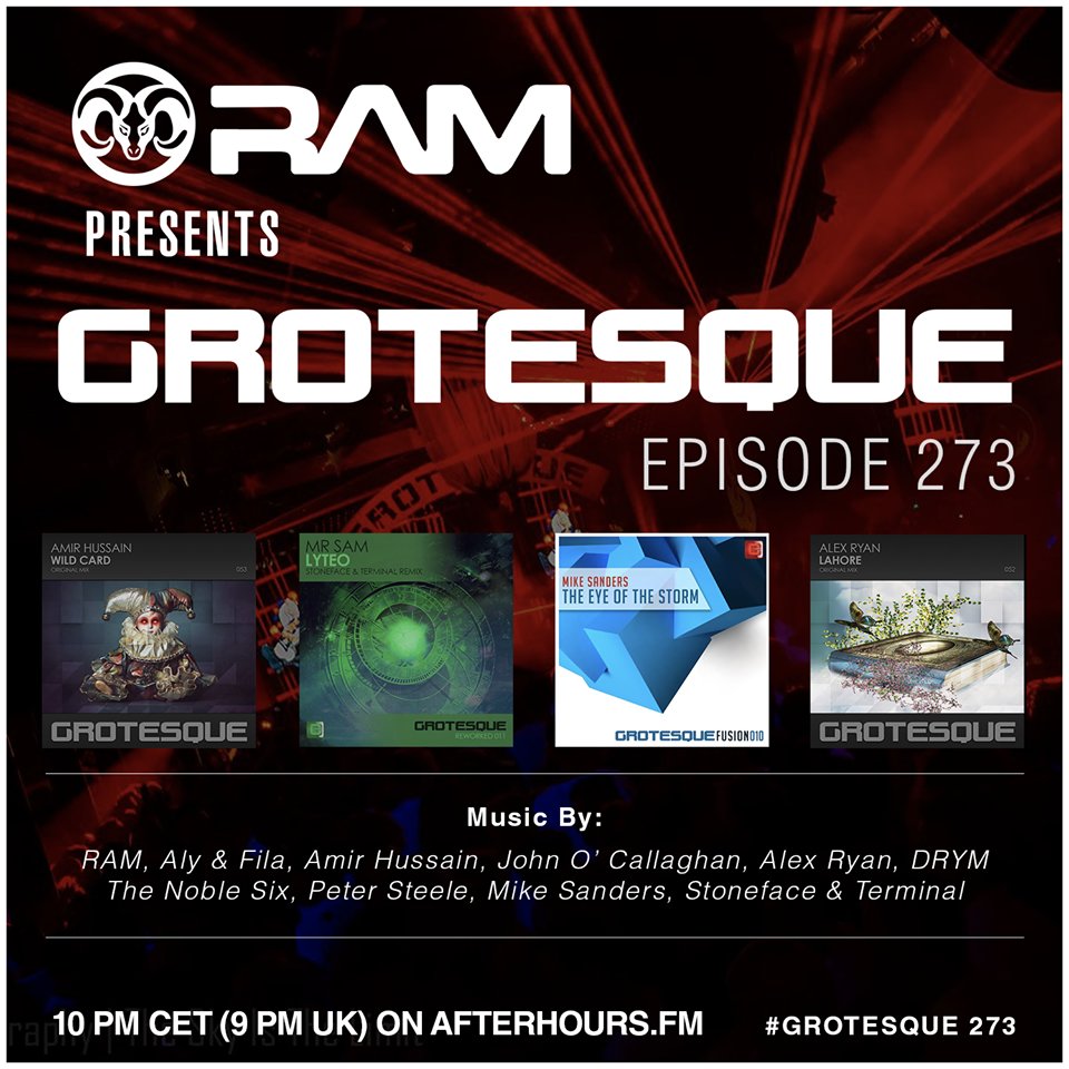 djramnl's tweet photo. Tonights the GROTESQUE 273 radioshow 
Tune in @ 10pm cet (9 pm UK) on @AfterhoursFM 
Tonight we have 2 new premieres https://t.co/0CYzcq1N0c