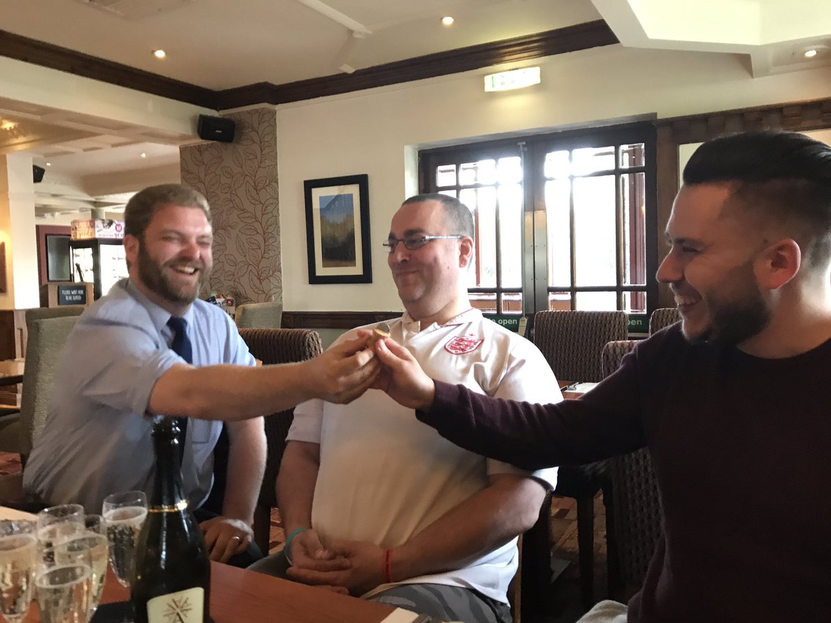 A good luck cork from AM to GM! <a href="/SparrowBFayre/">Sparrow BrewersFayre</a> <a href="/WhitbreadGrigg/">Mark Grigg Whitbread</a>