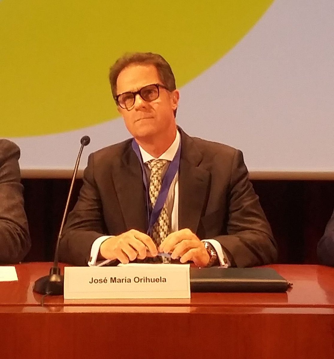 SomosSacyr's tweet photo. J.M. Orihuela, CEO #SacyrConstrucción, destaca en #SemanaIngeniería que los ingenieros españoles hacen más competitivas a nuestras empresas https://t.co/fIfAwrZ6WX