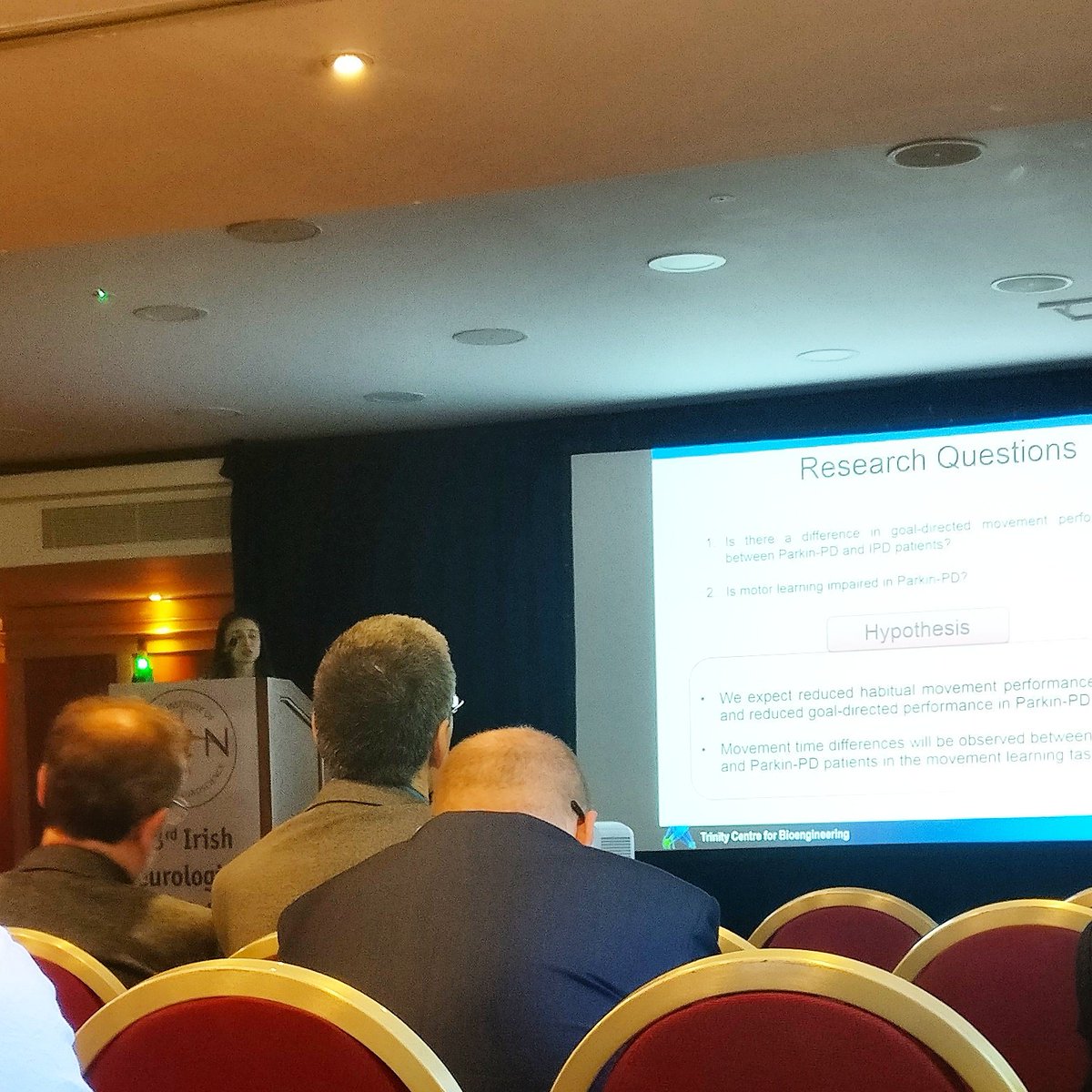 OkClodagh's tweet photo. #ReillyLab was well represented at the Irish Neurological Association meeting today, discussing Dystonia, Parkinson's and Cochlear implants https://t.co/RGxHWol4i9