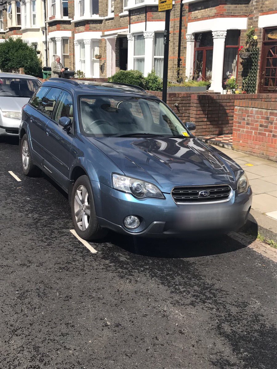 Tracker_UK's tweet photo. #Subaru #Outback #stolen without keys from #London. Vehicle found in 3 hours by @MetTaskforce #MetInterceptors. #TRACKERWillFindYou https://t.co/WU4X5fiZNW