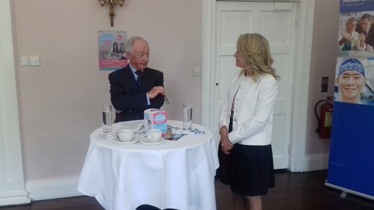 alzheimersocirl's tweet photo. Our chairman John Clifford addressing #TeaDay2017 event in Dublin today - kindly supported by @MDTPhilanthropy https://t.co/zwdE2MWDG6