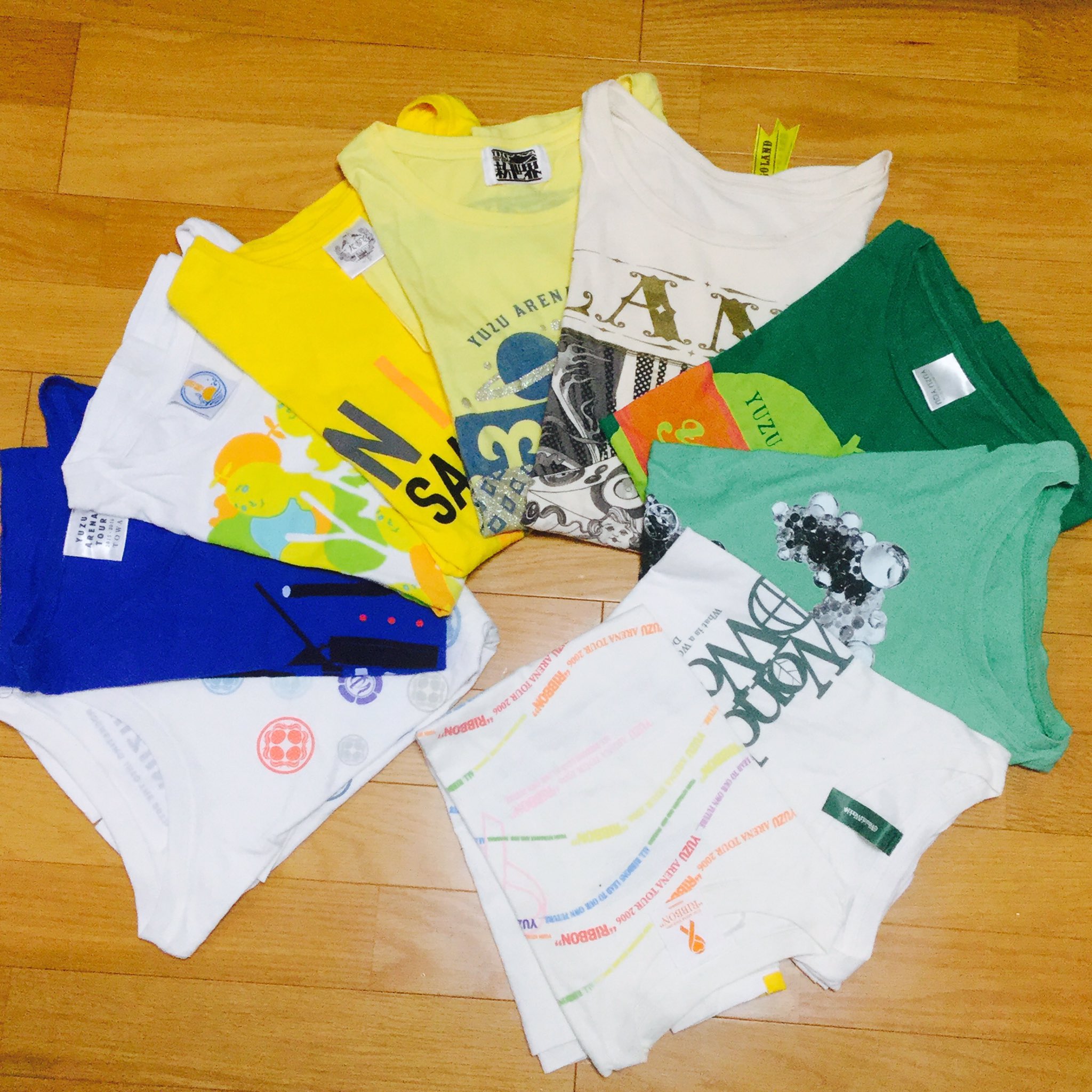 Tシャツ ゆず ツアーT｜ミュージシャン