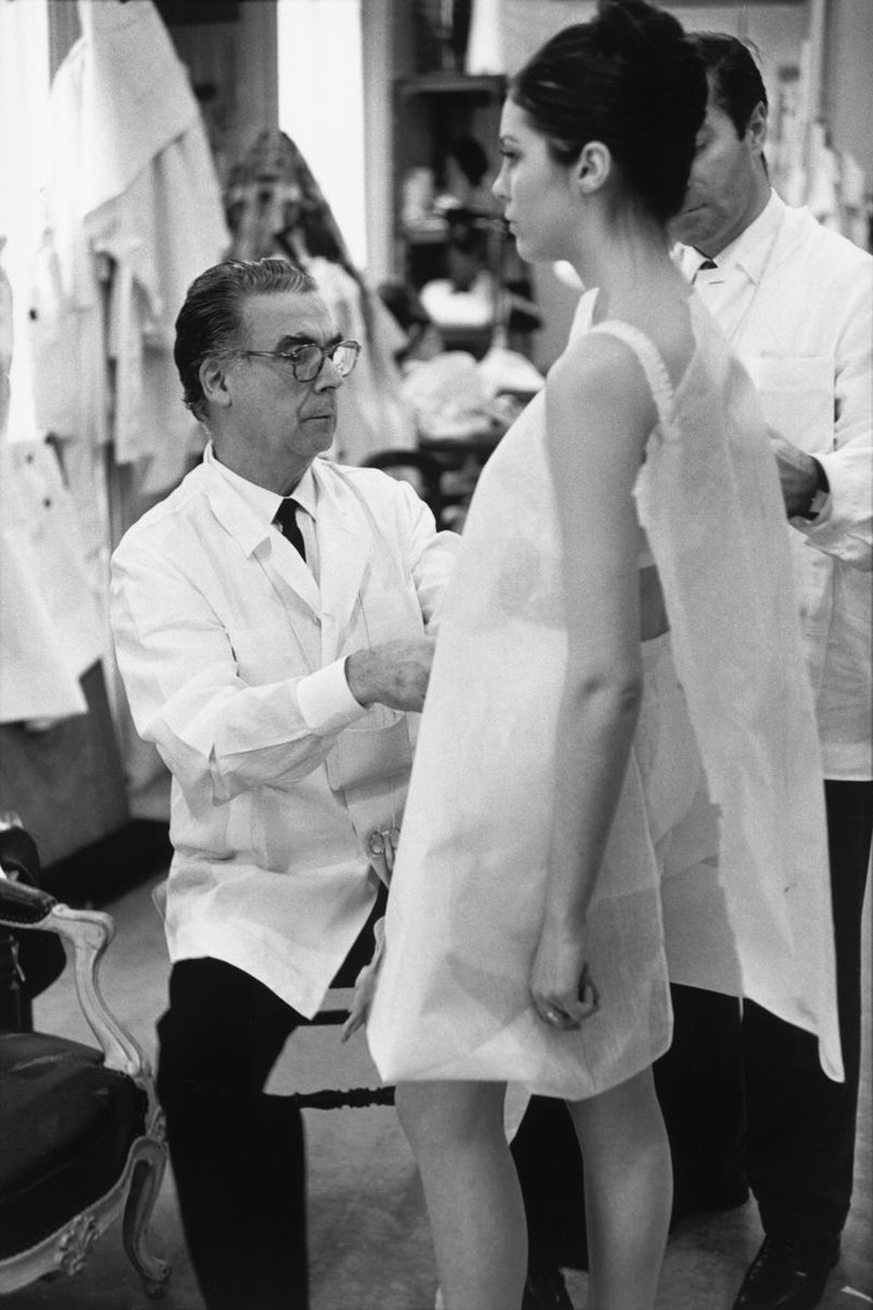 The V&amp;A shows us around its forthcoming exhibition on the life and work of Cristobal Balenciaga - vogue.uk/Fb7PA2