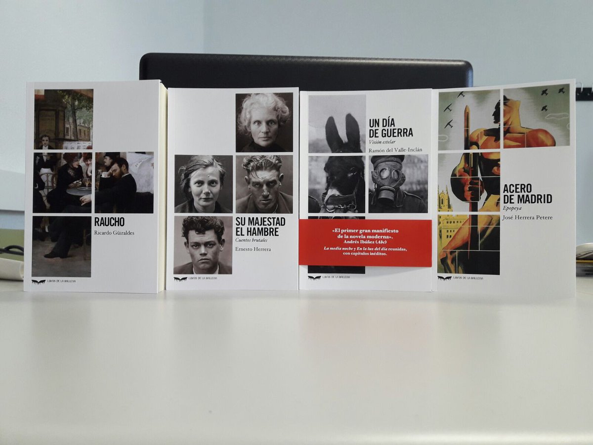 acerodemadrid's tweet photo. Huelen a nuevo, huelen a novedad #aceros @rauchoguiraldes @undiadeguerra @MajestadHerrera @librosballena https://t.co/ejXtxXGxAc