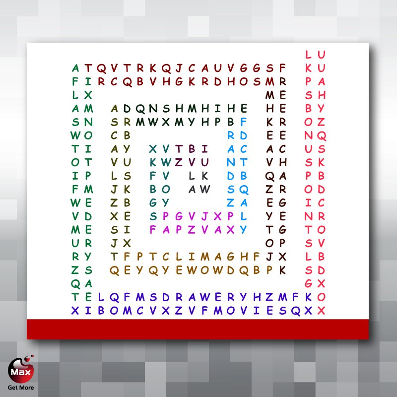 MaxGetMore's tweet photo. 6 Things #MaxGetMore Offers You! #WordSearch https://t.co/aP13zLzyFS