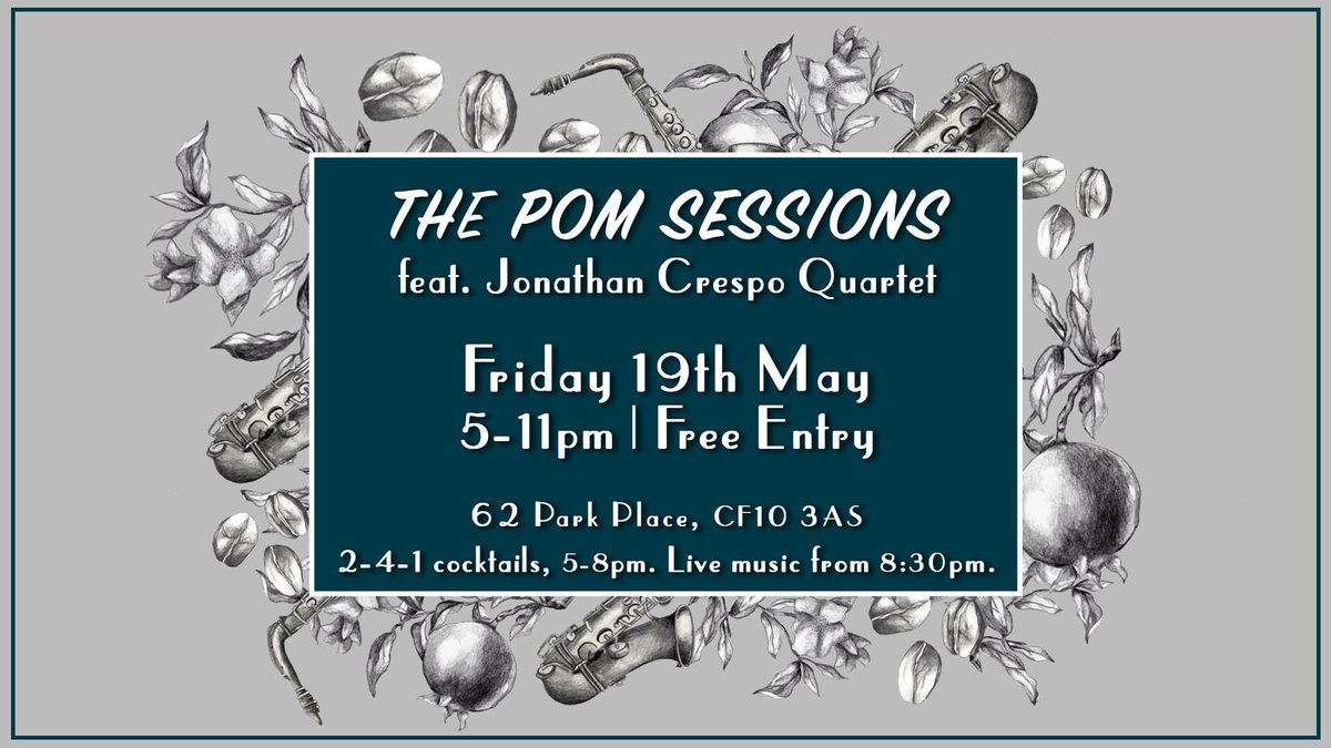 ThePomCardiff's tweet photo. TONIGHT

#ThePomSessions ft. @jonathan_crespo 

Entry? FREE! https://t.co/zbQzu3PmYC