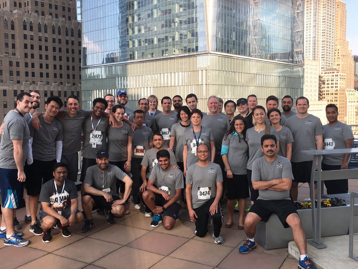 BondLend's tweet photo. We joined the @American_Heart Wall Street Run yesterday to support healthier lives free from cardiovascular diseases &amp; stroke #WhoRunsNYC https://t.co/wFryNYTqXh