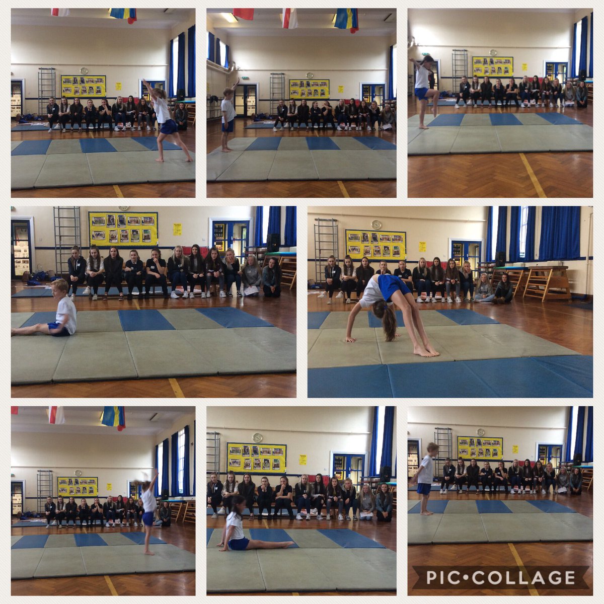 NorthTynesidePE's tweet photo. Young officials from @johnspencepe @STM_PE &amp; @wbhspe getting their first experience judging Key Steps Gymnastics routines ahead of L2 comp✋🏻 https://t.co/mrvNQKkaeE