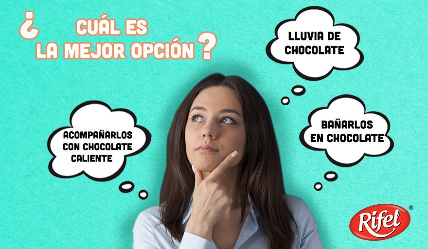 RifelVenezuela's tweet image. Tengo #Rellenitos de #ChocoChocolate y un antojo que merece ¡MÁS CHOCOLATE!