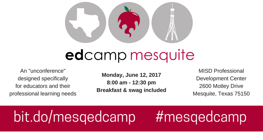 Buffkota's tweet photo. Sign up for EdCamp Mesquite! #hanbyleaders #rugelrhinos #mesqacademy #rangeelementary https://t.co/a40LuHbDQa