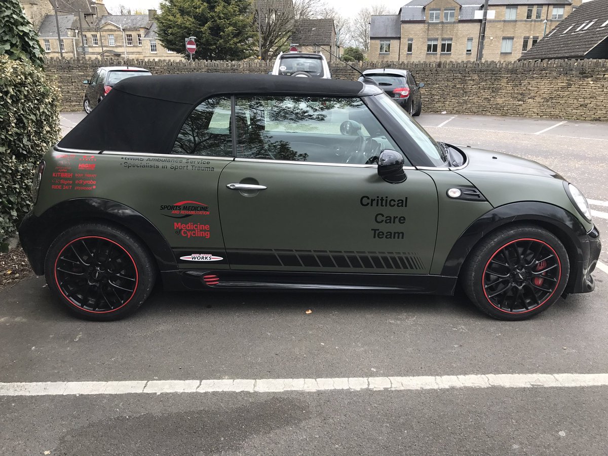 GWAS_Ambulance's tweet photo. @mini #TheMINIChallenge @MINIUK #SafetyCar #MedicalTeam #AdvancedDrivers https://t.co/HJxxvgZMRg Available UK wide. https://t.co/RiYdr7Otfx