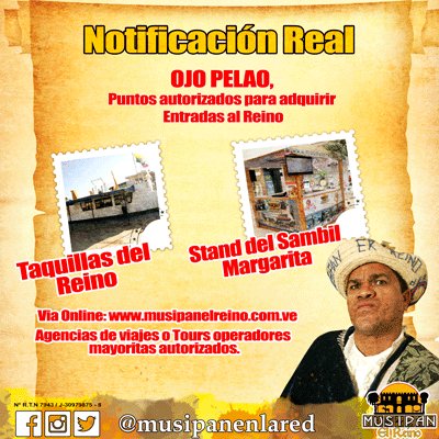 musipanenlared's tweet photo. #MUSIPAN #DIVERSION #HUMOR #PARQUE #MARGARITA....Ojo Pelao Con los Vendedores Ambulantes ! https://t.co/F6mmtLewgl