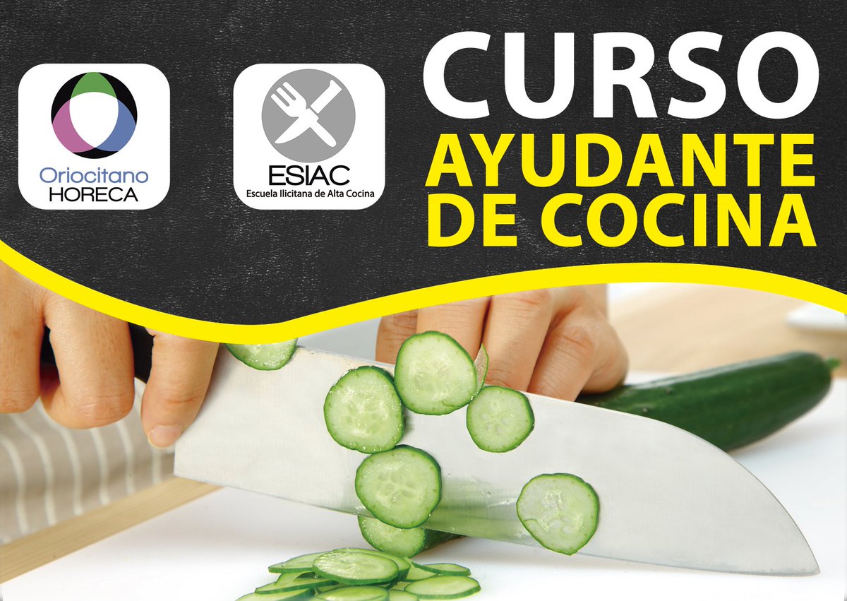 Oriocitano's tweet photo. CURSO AYUDANTE DE COCINA
180 HORAS PRESENCIALES (ELCHE)
Mas info y contacto: https://t.co/jMx9MQqsMe https://t.co/Wj8gTDkoSi