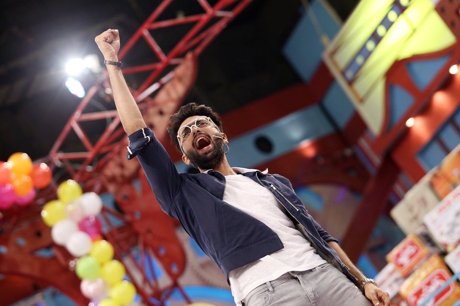 fahadmustafa26's tweet photo. #JeetoPakistan #3rdAnniversary #ARYDIGITAL https://t.co/sm8P29DTW1