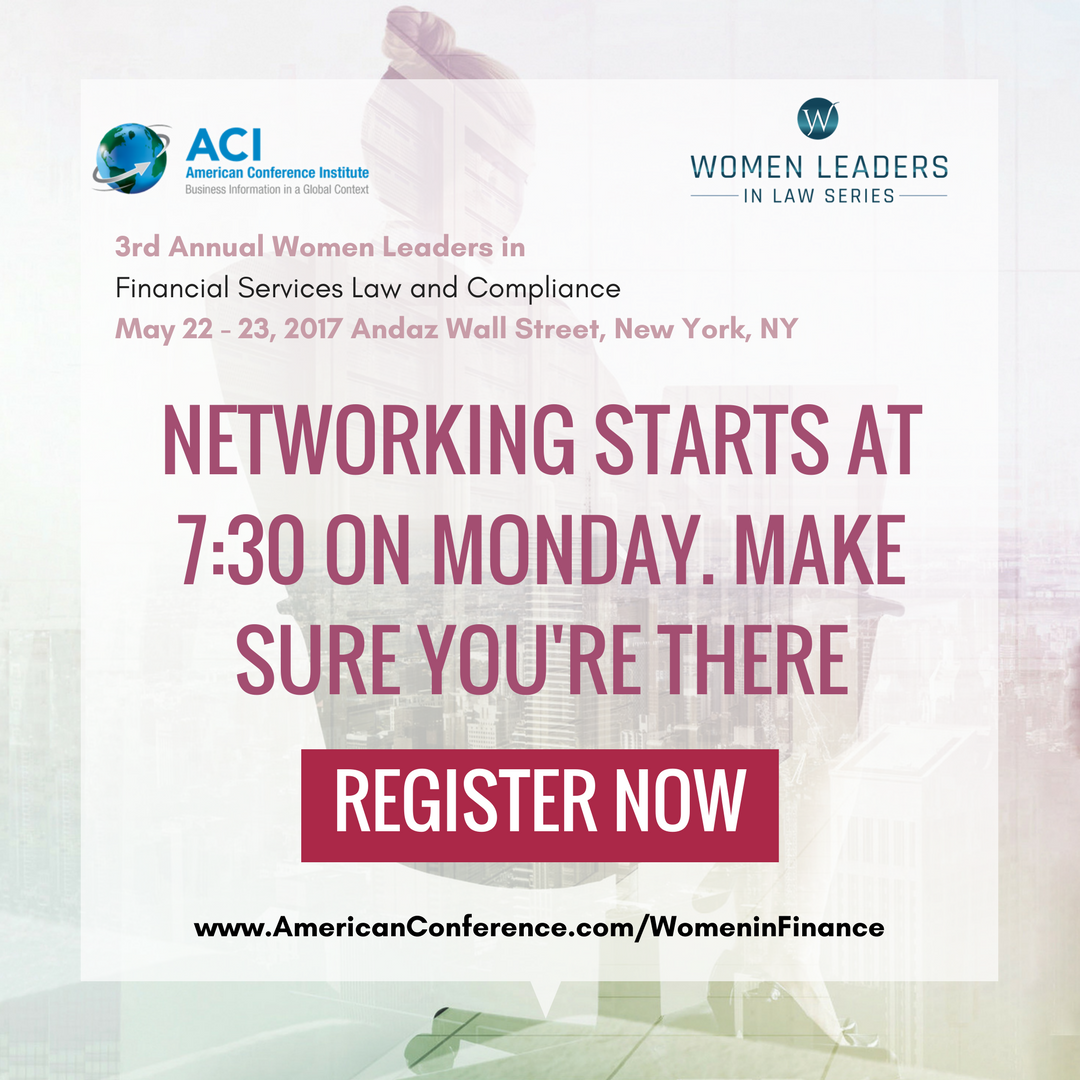 ACI_Fintech's tweet photo. Networking Starts at 7:30 on Monday. Make Sure You're There https://t.co/BWGANSbqBK #ACIWomeninFinance #FinancialServices #WomenLeaders https://t.co/fNBp8w22A8