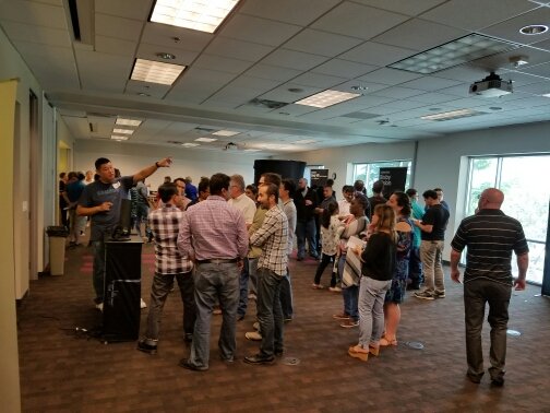 CMoyaSamsung's tweet photo. @TMobile RBO Event yesterday was a hit! 300+ people attended and @SamsungMobile killed it AS PER USUAL! 😎😉 https://t.co/exdDNFADEt