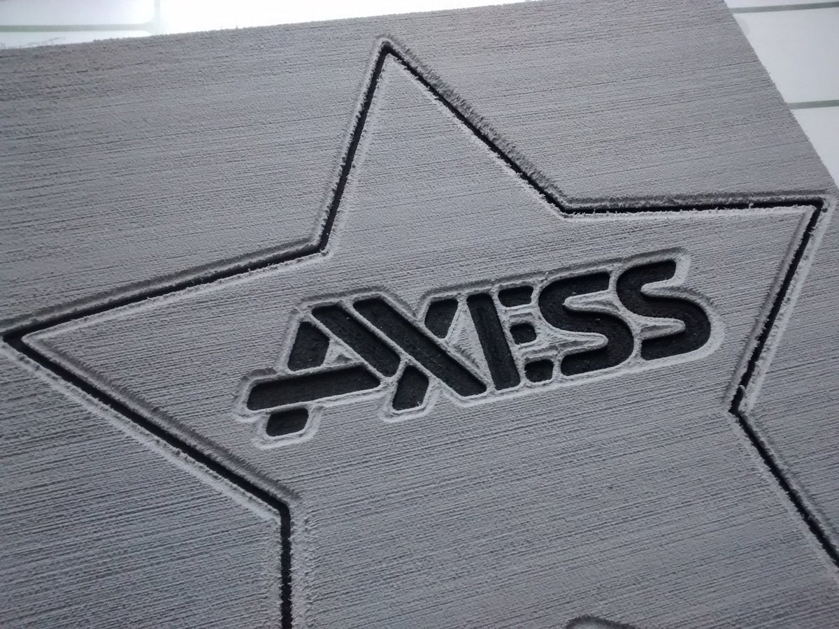 GroupeAxess's tweet photo. Vos tapis à votre image. 
Que ce soit du lettrage ou un logo, pensez Axess pour un service de personnalisation unique. #tapis, #logo https://t.co/gr1GdGoyRg