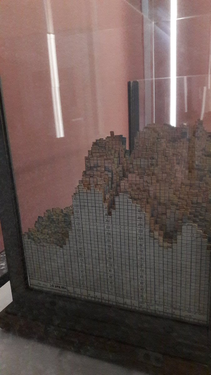 EdEnhance's tweet photo. Visualising electricity demand in the 1950s using cardboard cutouts. https://t.co/fSvvC3H70Y