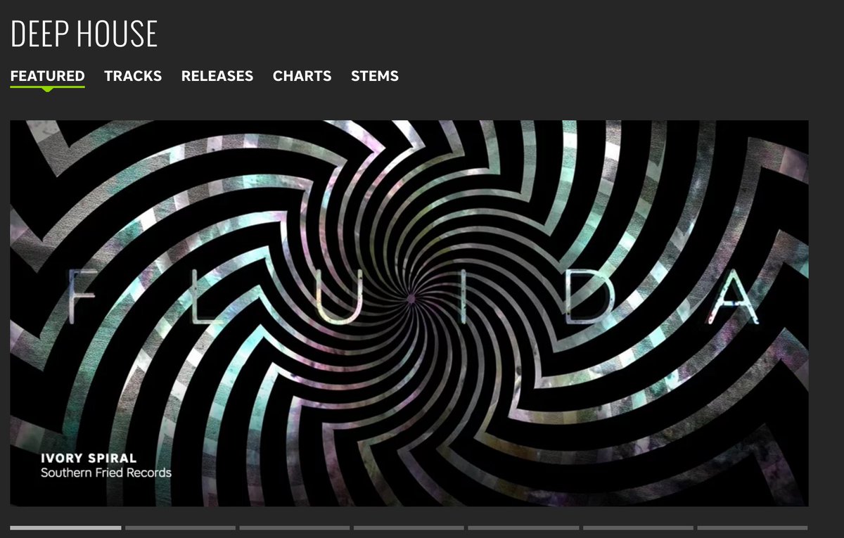 Thanks <a href="/beatport/">Beatport</a> for the <a href="/fluidamusic/">Fluida</a> - Ivory Spiral support! Get it here: lnk.to/ImIfiFA