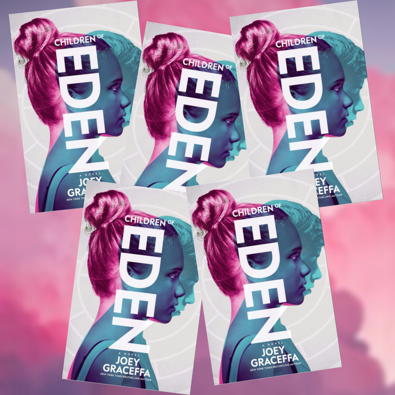 shoutmag's tweet photo. We've got five signed copies of @JoeyGraceffa's book, Children of Eden! Just like and retweet for your chance to win! #FreebieFriday https://t.co/t6aLpLr3F7
