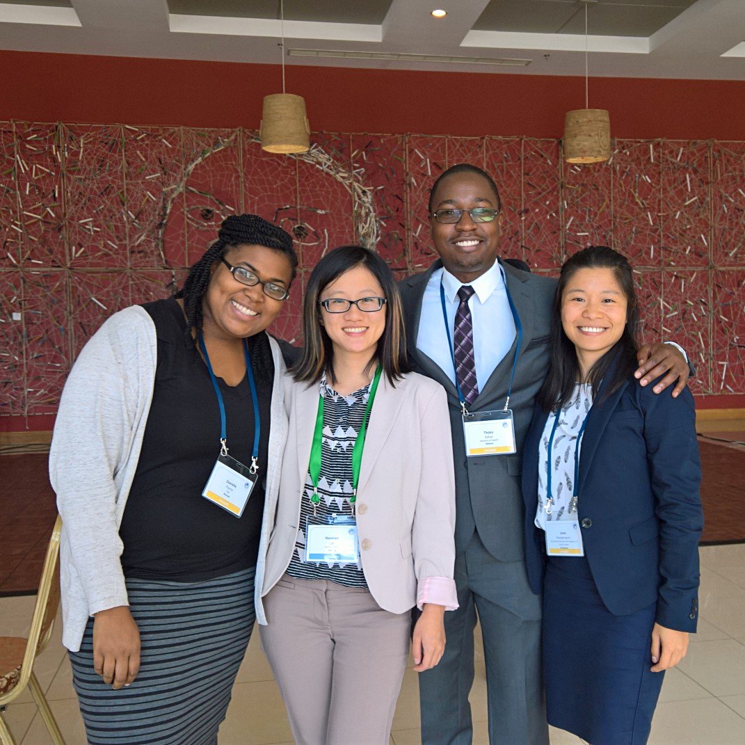 thokokalua's tweet photo. Speakers of the #INTEREST2017 session on population-based HIV impact assessments #PHIA. It was an honor to be part of the @INTERESTWKSP https://t.co/PXCyG1cL8r