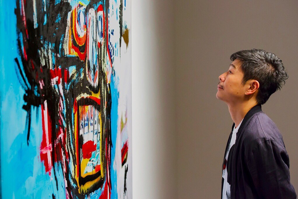 stupidcalc's tweet photo. This painting sold @Sothebys for $110.5 million. Works out to $10,945 for every day Basquiat lived; $456 per hour.  @Artforum https://t.co/2sxPthSrnN