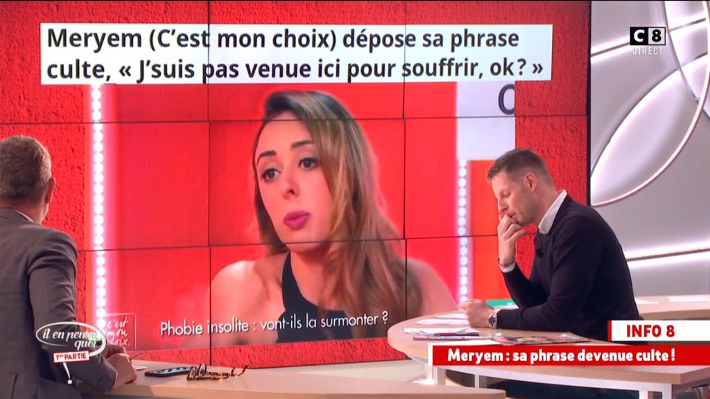 IEPQM__'s tweet photo. Les buzz autour des phrases cultes vous en pensez quoi les chou ? Dites nous tout 👉 #IlenpensequoiMatthieu @Mdelormeau https://t.co/p3yWx0OrH6