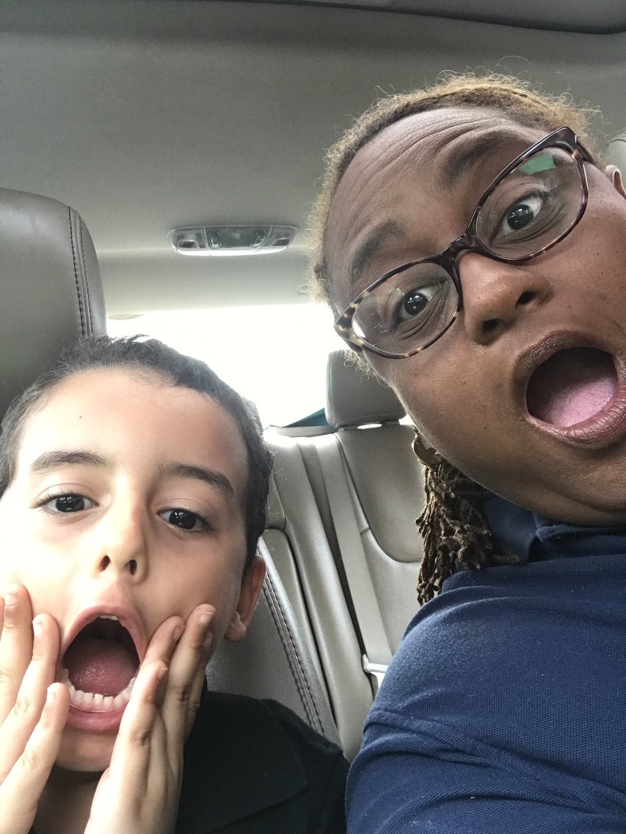 CCLSCollier's tweet photo. 🚌 flat tire = taking your student to school! Always glad to be of service... God always gets the glory! ✌🏼✌🏾 @CCLSChargers https://t.co/g9FuR7Yoe9
