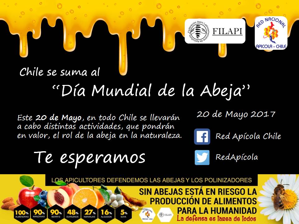 gabrieldelcajon's tweet photo. #APIUNISEXTA.G. Invita celebración #DíaMundialdelaAbeja
Encuentro PdArmas. Rcgua
@redapicolachile @INDAP_Chile @jplchile @elrancaguino @T13 https://t.co/j0Y7NOIVUk