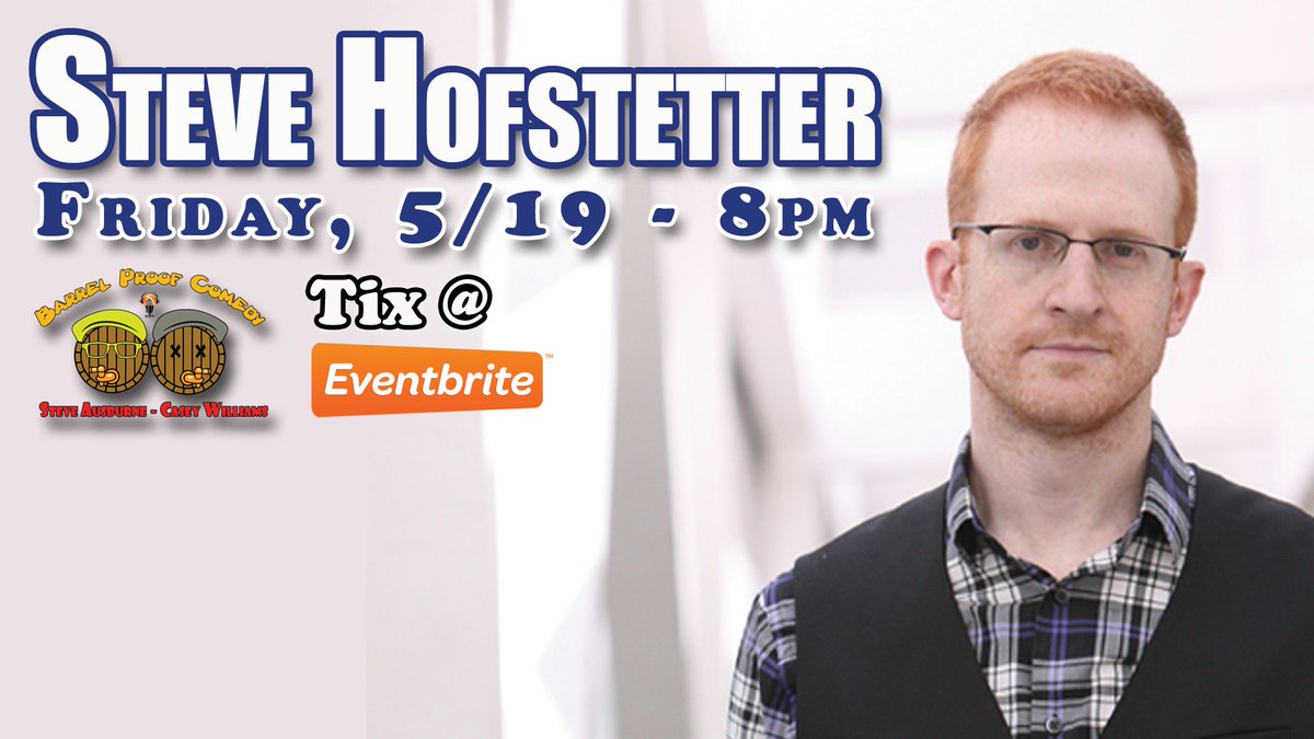 barrelproofsr's tweet photo. TONIGHT! #StandUpComedy w/ @SteveHofstetter at @Sally_Tomatoes in #RohnertPark! Tix here https://t.co/Fc6FPMr70D Let's do this #SonomaCounty https://t.co/A6stq54zhY