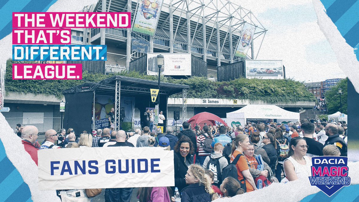 Joining us at #MagicWeekend? Here's everything you need to know ⬇️

FAN GUIDE 👉 suprl.net/w5NUrJ