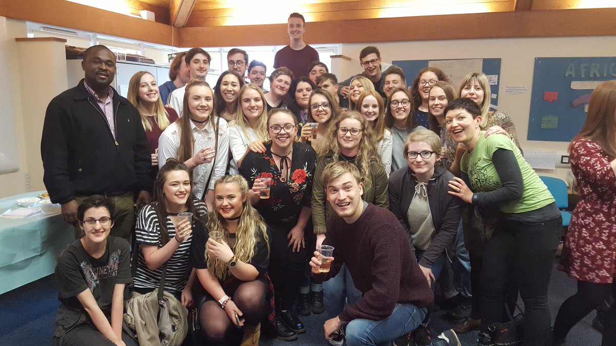 C3UDrama's tweet photo. Drama &amp; @C3UPA #finalyear students! We will miss you dearly! https://t.co/RVfVQ3NL7i