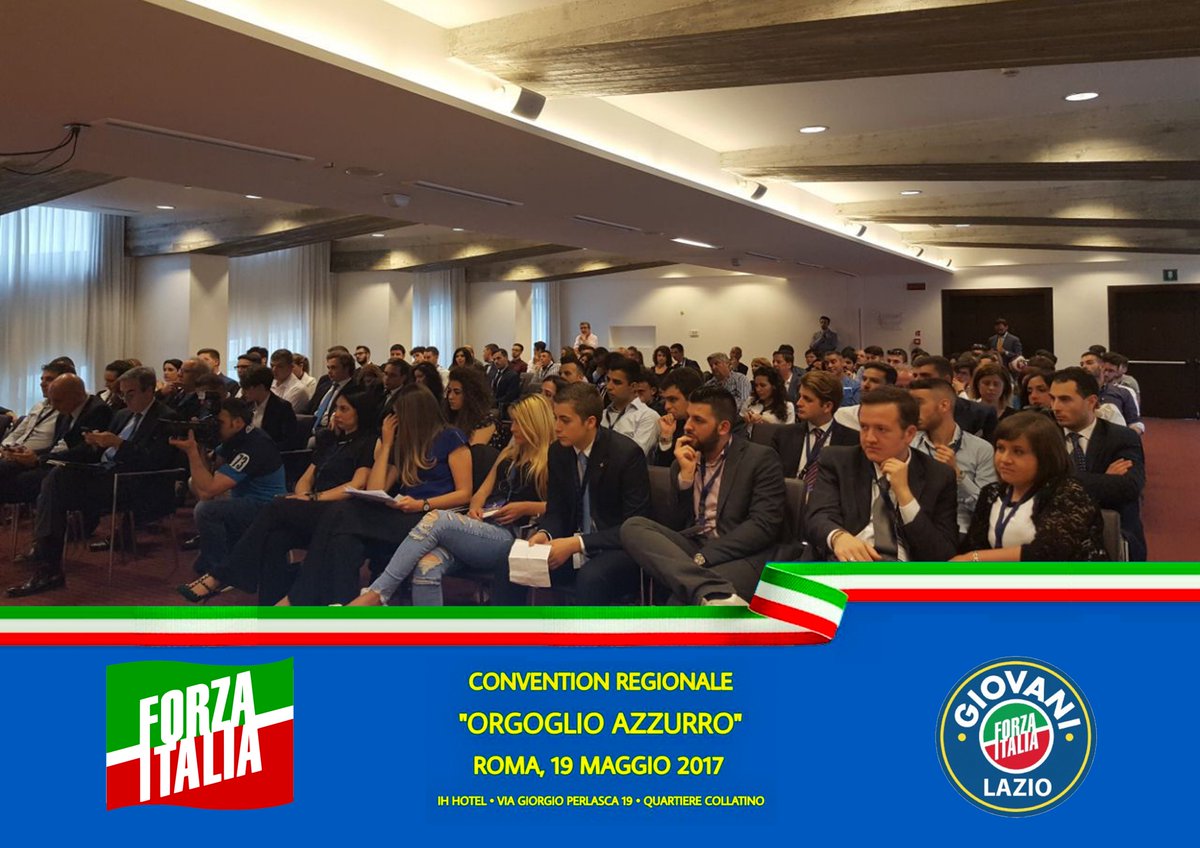 idee_italia's tweet photo. Il nostro #Orgoglioazzurro ora a #Roma @FI_Giovani @AngieCalabria @LucaZaccari @forza_italia @radioforzaita @gasparripdl @Adriano_Palozzi https://t.co/bf2nXMZXko