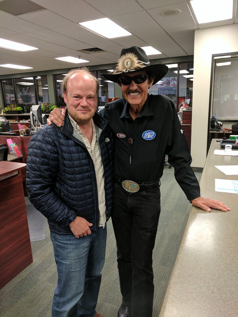 This is one of the nicest men in the world. #king #NASCAR #carolinaboys <a href="/starkeyhearing/">Starkey Hearing</a>