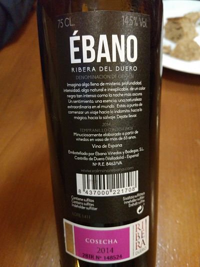 TeGustaelVino_'s tweet photo. Tras Ébano 6 y Ébano Crianza llega Ébano Salvaje
Hoy lo probamos y te damos nuestra opinión.
Síguenos.
https://t.co/1LA9KZ3sVW
EBANO SALVAJE https://t.co/HhcFr5mBG7