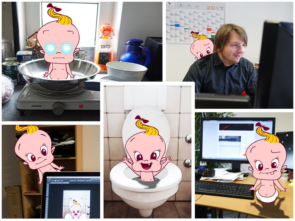 Sp00ntasticBaby's tweet photo. Spoontastic #Baby has much fun in the #office b4 #weekend :) #fun #happy #FridayFeeling #friday #MobileGame #android #indiegame #indiedev https://t.co/vVoa4VORsa