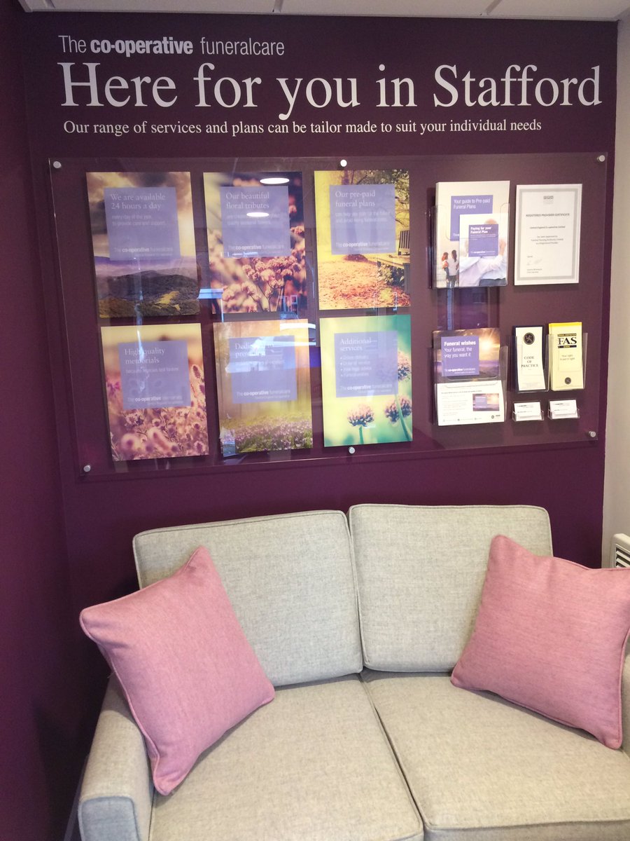 We're just about ready <a href="/mycooplife/">Central Co-op Funeral</a> for our new funeral home on the Stone Road in Stafford to open this coming Monday