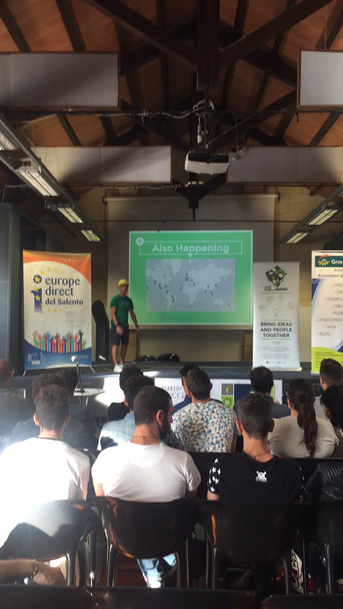 Non solo a #Lecce <a href="/LeCantelmo/">Officine Cantelmo</a> ma...#allovertheworld #SWLecce #imparare <a href="/swlecce/">Startup Weekend Lecce</a> #19maggio #indiretta