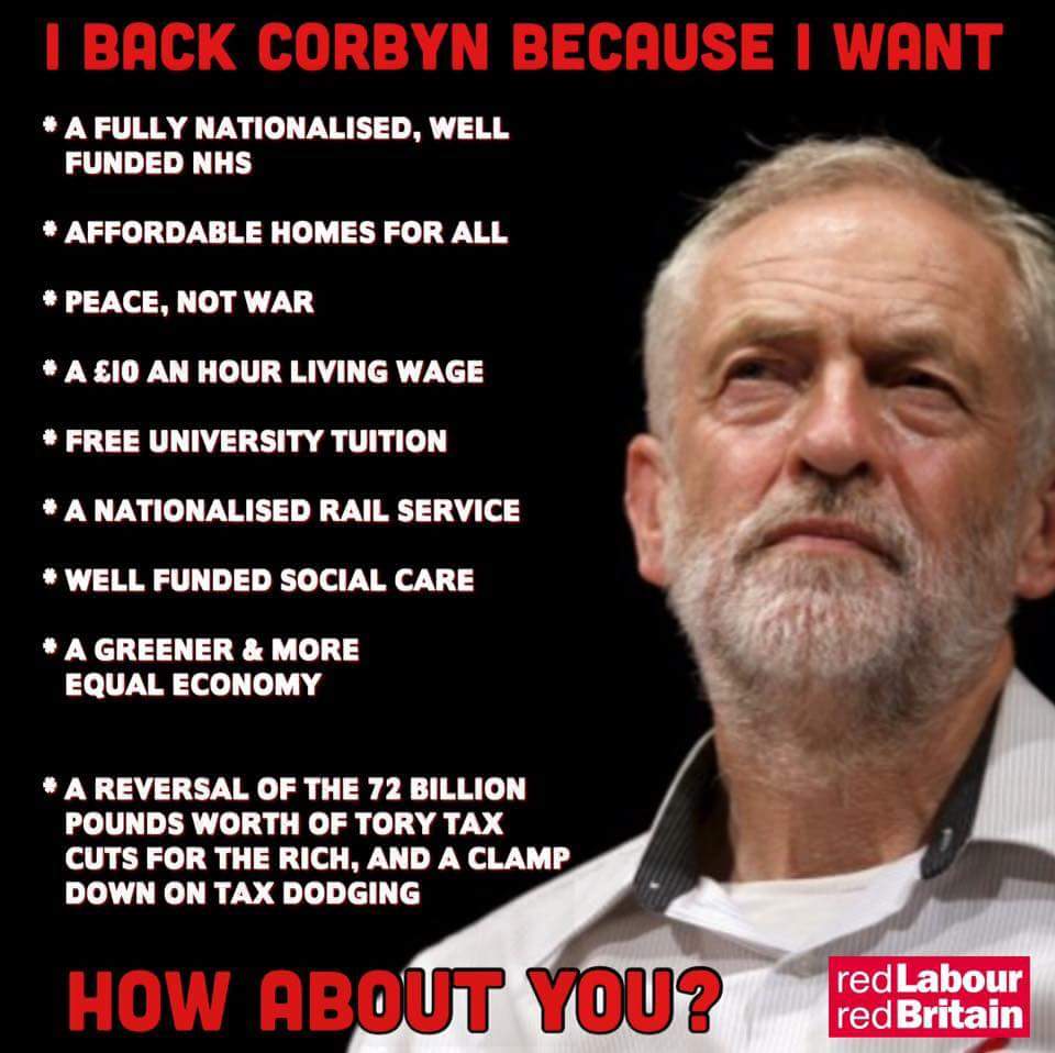 eldiablo0786's tweet photo. @khalid4PB @jeremycorbyn @ClrMajidMahmood @HRHTudor1976 I BACK @jeremycorbyn BECAUSE I WANT....

#Labour #VoteLabour #Khalid4PB 
#InspireThemRetweetTuesday
#GE2017 #GE17 #JeremyCorbyn #bbcnews https://t.co/Ra0x2M3PPS