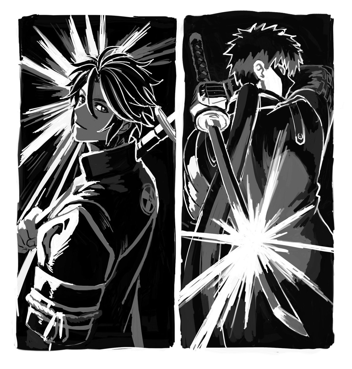 逆光と反射 