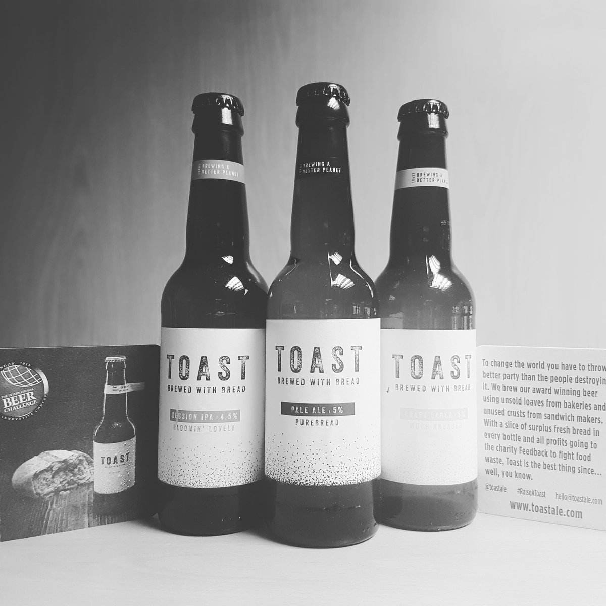 verisstrat's tweet photo. Thank you @ToastAle for letting us try the new brews!
The best crowdfunder we ever did see πΊπ #raiseatoast #breadtobeer #surplus #foodwaste https://t.co/Yj7WYE4BS0