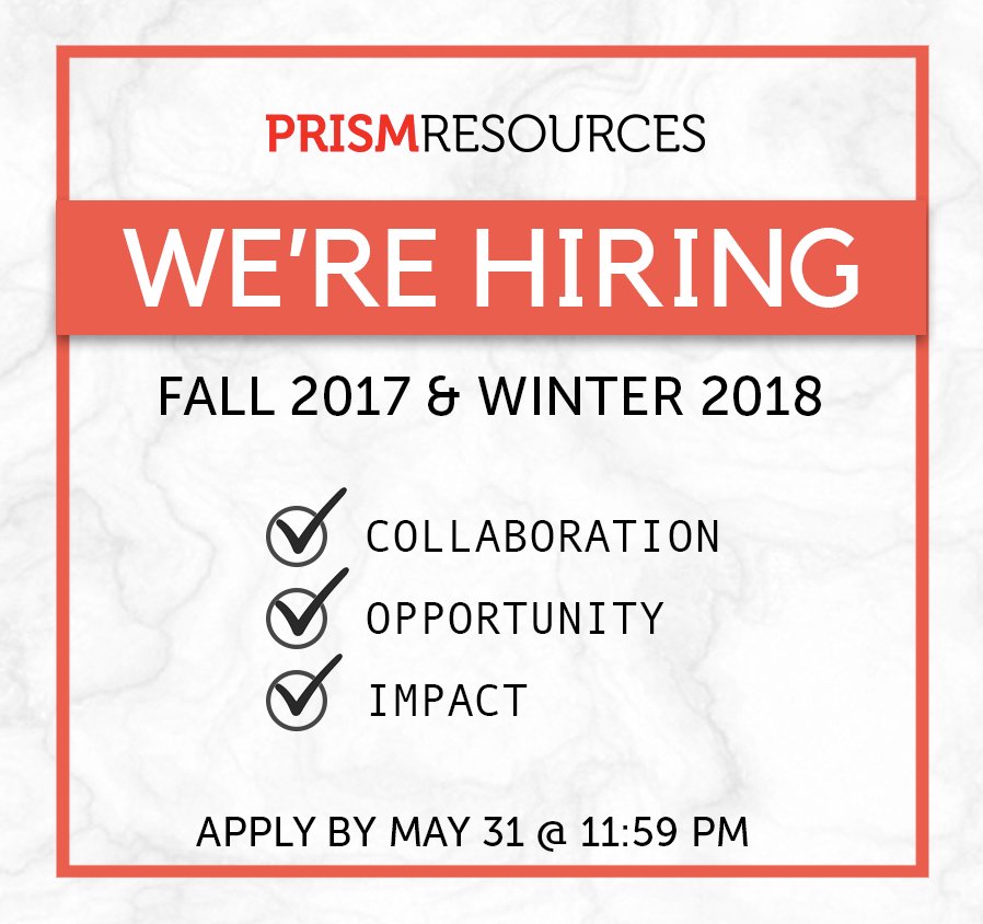 Prismresources's tweet photo. We are now accepting applications for PAID part-time positions! Head to https://t.co/176rNnD3ph for job openings and to apply! https://t.co/44pp5w9dLR
