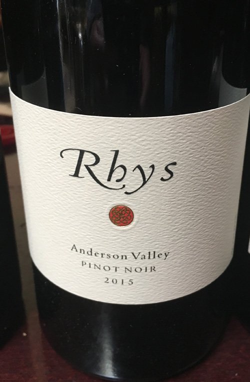 Grapelive Wine of the Day: 2015 Rhys Pinot Noir Anderson Valley 93Pts <a href="/RhysVineyards/">Rhys Vineyards</a> grapelive.com/?p=10866