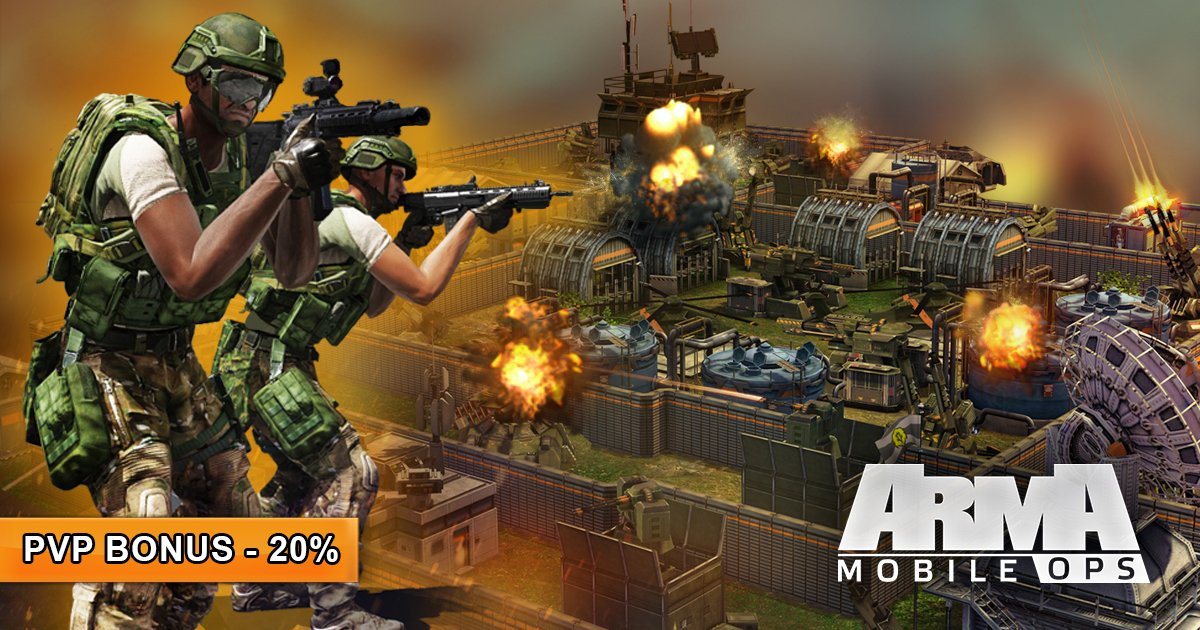 Arma Mobile Ops on X: The new release of Arma Mobile Ops is out Commanders  - don't forget to update!  / X