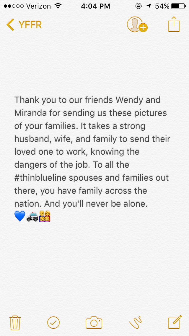 yoga4firstresp's tweet photo. #NationalPoliceWeek #BlueLineWives #BlueLineHusbands #PoliceFamily #NationalFamily #GotYourSix https://t.co/DKYvjS21kT