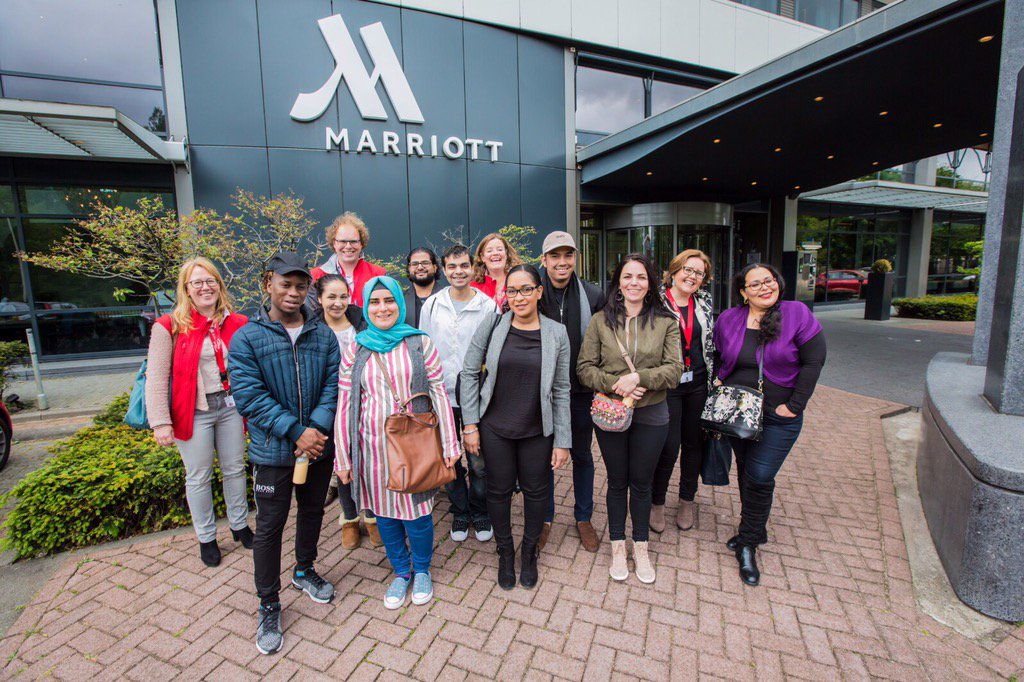 Wat is jouw droombaan? Jongeren bezoeken vandaag <a href="/mediamarkt_nl/">MediaMarkt NL</a>, <a href="/GemeenteDenHaag/">Gemeente Den Haag</a> en het Marriot Hotel. #WvdA2017
